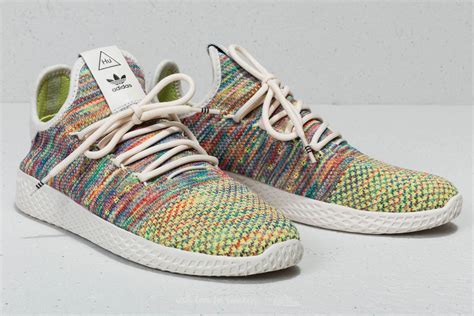 adidas schuhe x pharrell williams tennis hu primeknit multicolor|pharrell x tennis hu.